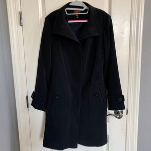 Gallery Black Trench Coat